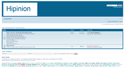 Desktop Screenshot of forums.hipinion.com