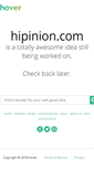 Mobile Screenshot of hipinion.com